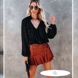 Women’s ruffle blouse